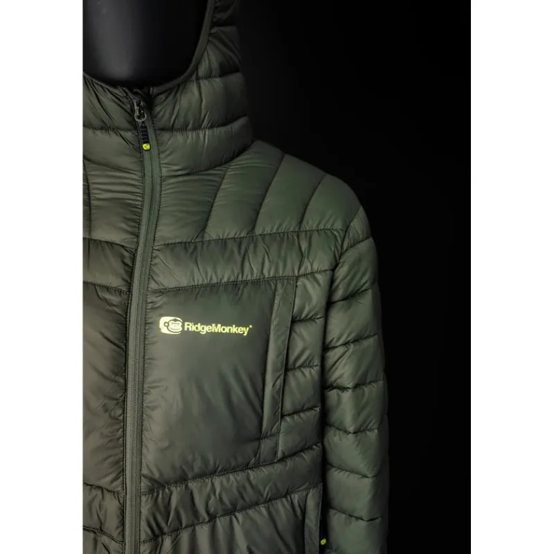 Ridge Monkey Veste Homme Apearel Thermapro Compact Packable Jacket - Kaki