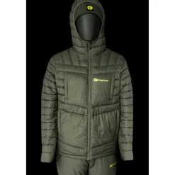 Ridge Monkey Veste Homme Apearel Thermapro Compact Packable Jacket - Kaki
