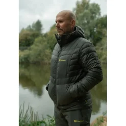 Ridge Monkey Veste Homme Apearel Thermapro Compact Packable Jacket - Kaki