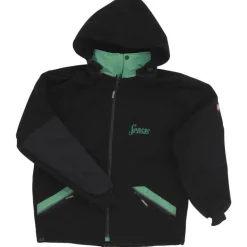 Veste Homme Sensas Windstopper A Capuche - Noir/Vert