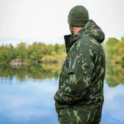 Veste Homme Sonik Heavy Weight Padded Jacket Camo - Vert
