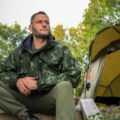 Sonik Veste Homme Lightweight Jacket Camo - Vert