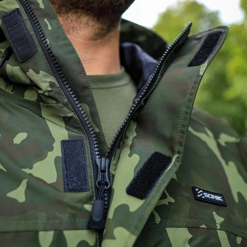 Sonik Veste Homme Lightweight Jacket Camo - Vert