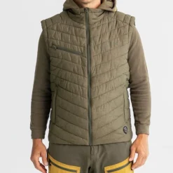 Adventer & Fishing Veste Sans Manche Homme Insulated Vest Olivine - Olive