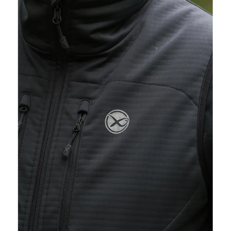 Fox Matrix Veste Sans Manche Homme Therma-Foil Gilet - Noir