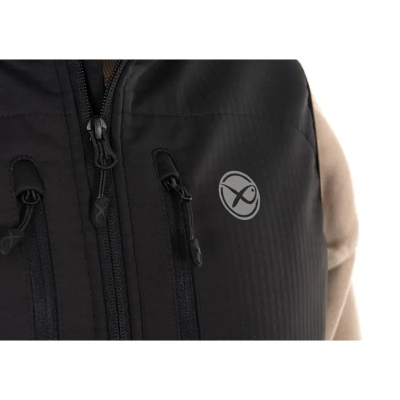 Fox Matrix Veste Sans Manche Homme Therma-Foil Gilet - Noir