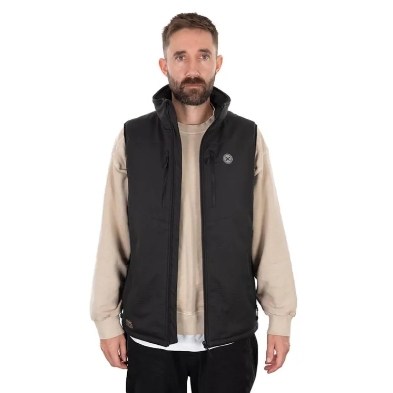 Fox Matrix Veste Sans Manche Homme Therma-Foil Gilet - Noir