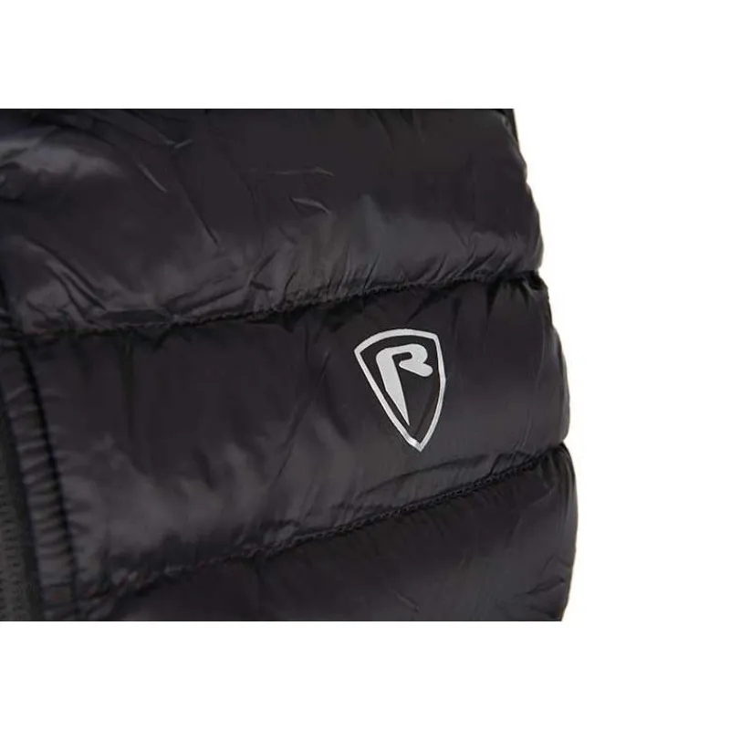Fox Rage Veste Sans Manche Homme Pro Series Reversible Lightweight Quilted Gilet - Noir/Rouge