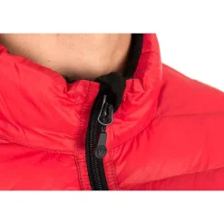 Fox Rage Veste Sans Manche Homme Pro Series Reversible Lightweight Quilted Gilet - Noir/Rouge