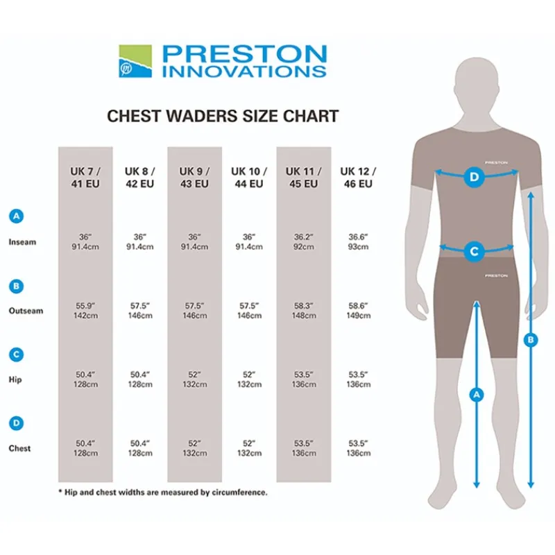 Preston Innovations Waders Pvc Heavy Duty Chest