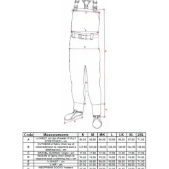 Waders Stocking Respirant Hart Protheon S